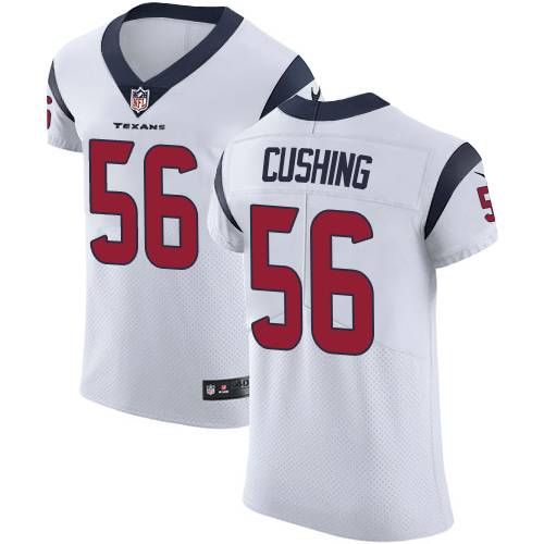 Nike Texans #56 Brian Cushing White Men's Stitched NFL Vapor Untouchable Elite Jersey - Click Image to Close
